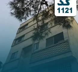 نمای سنگی ومحوطه سرسبز آپارتمان در شیراز