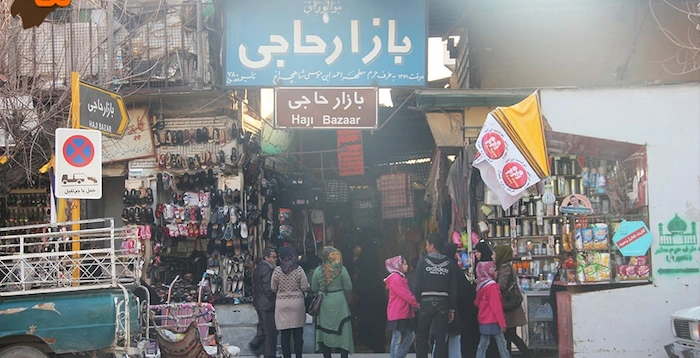 ورودی و جمعیت انبوه مردم در بازار حاجی شیراز 71258