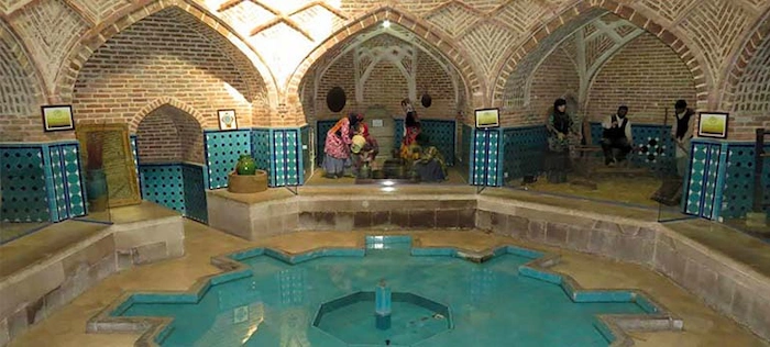 حمام سنتی در باغ عفیف آباد شیراز 4168746873