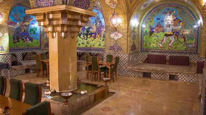 قهوه خانه باغ عفیف آباد در شهر شیراز 4163848637